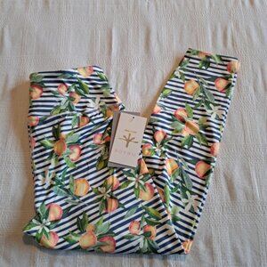 Soybu women's size medium peach & flower designed, new with tags